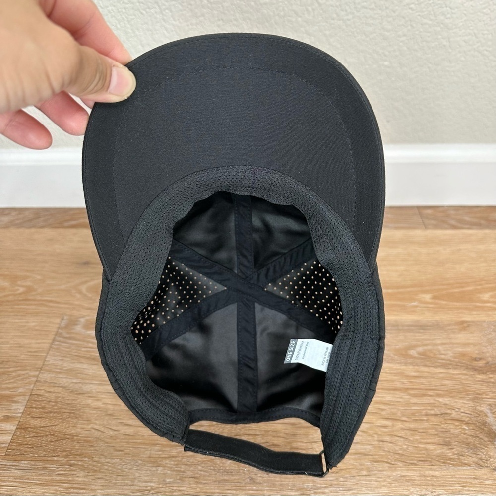 Layer 8 Black Performance Adjustable Running Hat - image 7